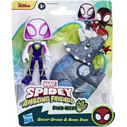 Hasbro Spiderman Marvel F94785l1 Ghost-Spider & Rhino Dino F9478 / G0122 5010996221223