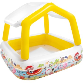 INTEX Πισίνα Παιδική Με Τέντα Sun Shade Pool 57470 6941057402567