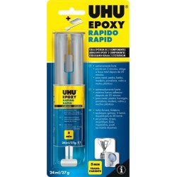 UHU Epoxy 5 Minutes 64401 4026700431506