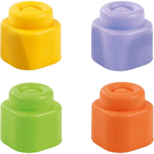 Clementoni Soft Clemmy Sensory Cube-Soft Building 1033-17902 8005125179022