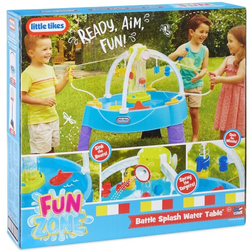 Little Tikes Fun Zone Battle Splash Water Table 648809-PE3 050743648809