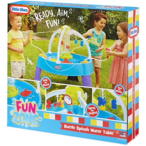 Little Tikes Fun Zone Battle Splash Water Table 648809-PE3 050743648809