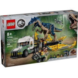 LEGO Jurassic World Παιδικού Αποστολές Δεινοσαύρων: Φορτηγό Μεταφοράς Αλλόσαυρου 76966 5702017583204