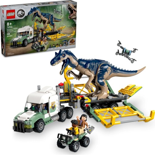 LEGO Jurassic World Dinosaur Missions: Allosaurus Transport Truck 76966 5702017583204