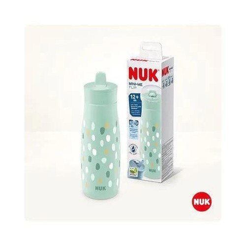 NUK Παγούρι Mini-Me Flip PP 450Ml 12M+ Μέντα Πουά 10225326 4008600434603