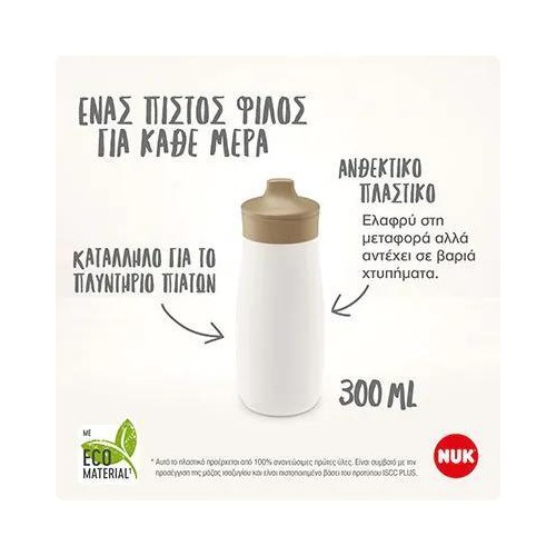 NUK Παγούρι Mini-Me Flip PP 450Ml 12M+ Μέντα Πουά 10225326 4008600434603