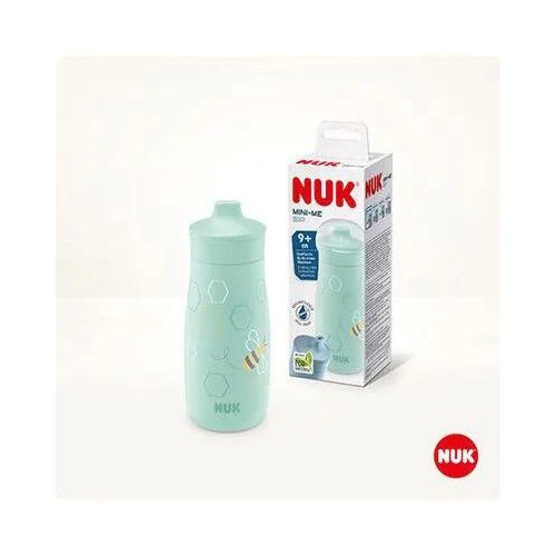 NUK Παγούρι Mini-Me Sip PP 300Ml  9M+ Μέντα Με Μέλισσα 10225322 4008600434641