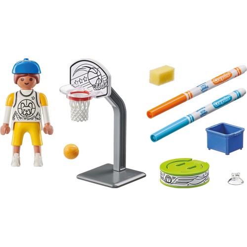 Playmobil Color Skater With Basketball 71516 4008789715166