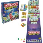 Hasbro Monopoly Knockout Οικογενειακό Επιτραπέζιο Παιχνίδι F8995 5010996218476