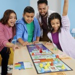 Hasbro Monopoly Knockout Οικογενειακό Επιτραπέζιο Παιχνίδι F8995 5010996218476
