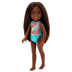 Mattel Barbie Chelsea Gln73 Doll Flower Swimsuit Brunette GLN73 / HTK27 194735192236