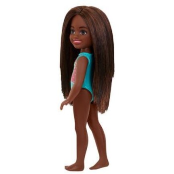 Mattel Barbie Chelsea Gln73 Doll Flower Swimsuit Brunette GLN73 / HTK27 194735192236