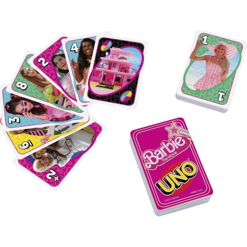 Mattel Games UNO Barbie The Movie HPY59 194735170845