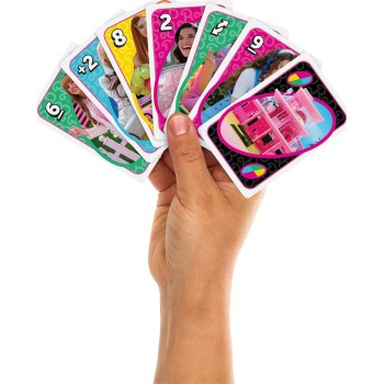 Mattel Games UNO Barbie The Movie HPY59 194735170845