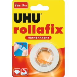 UHU Rollafix Διάφανη - Ανταλλακτικό 25X19mm 7001159 4026700369458
