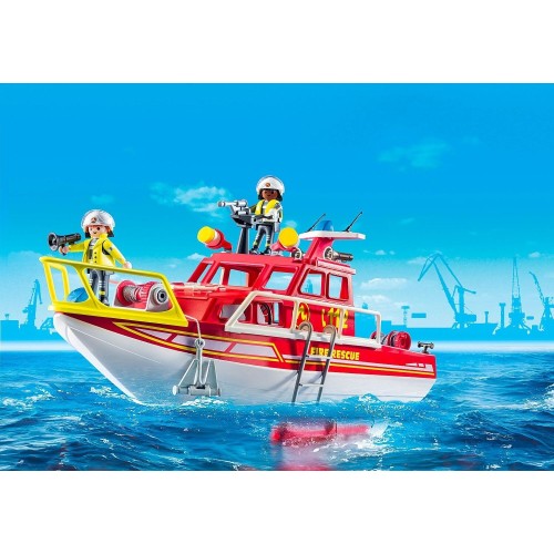 Playmobil Πυροσβεστικό Σκάφος Διάσωσης 71598 4008789715982