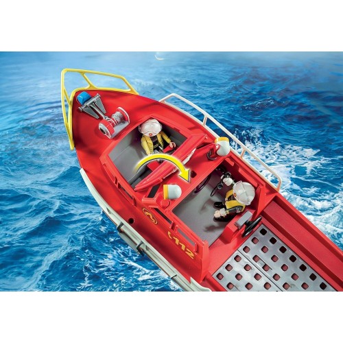 Playmobil Πυροσβεστικό Σκάφος Διάσωσης 71598 4008789715982