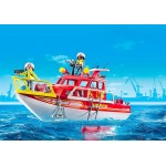 Playmobil Fire Rescue Boat 71598 4008789715982