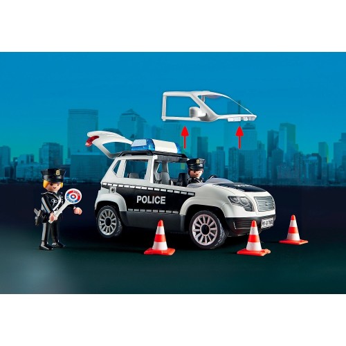 Playmobil Αστυνομικό Τμήμα Με Περιπολικό Και Ελικόπτερο 71602 4008789716026