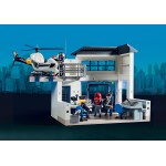 Playmobil Αστυνομικό Τμήμα Με Περιπολικό Και Ελικόπτερο 71602 4008789716026