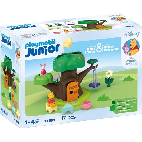 Playmobil Disney Winnie the Pooh Junior & Disney: Winnie's Piglet's Tree House 71693 4008789716934