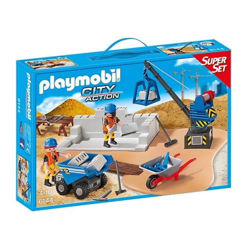 Playmobil Superset Εργοτάξιο 6144 4008789061447