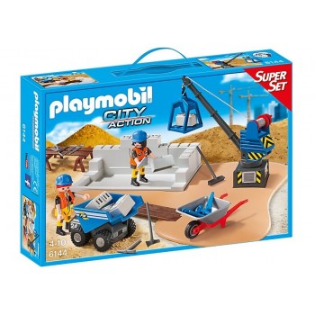 Playmobil Superset Εργοτάξιο 6144 4008789061447