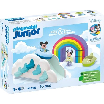 Playmobil Disney Mickey Mouse Junior & Disney: Διασκέδαση Στα Σύννεφα Με Τον Μίκυ Και Τη Μίνι Μάους 71696 4008789716965