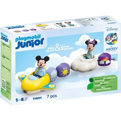 Playmobil Disney Mickey Mouse Junior & Disney: Τρενάκι Του Μίκυ Και Της Μίνι Μάους 71697 4008789716972
