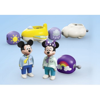Playmobil Disney Mickey Mouse Junior & Disney: Τρενάκι Του Μίκυ Και Της Μίνι Μάους 71697 4008789716972