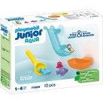 Playmobil Junior Water Slide With Sea Animals 71689 4008789716897
