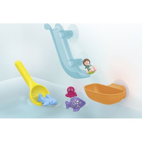 Playmobil Junior Water Slide With Sea Animals 71689 4008789716897