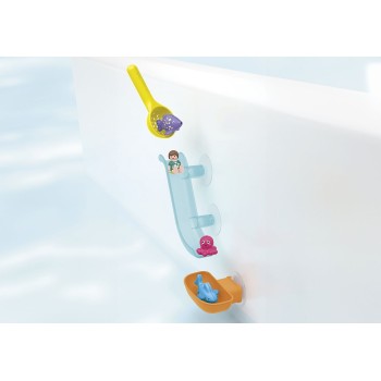 Playmobil Junior Water Slide With Sea Animals 71689 4008789716897