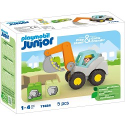 Playmobil Junior: Φορτωτής Εκσκαφέας 71684 4008789716842