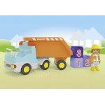Playmobil Junior: Ανατρεπόμενο Φορτηγό Με Εργάτη 71685 4008789716859