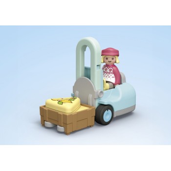 Playmobil Junior: Πάγκος Βιολογικών Προϊόντων Και Κλαρκ 71691 4008789716910