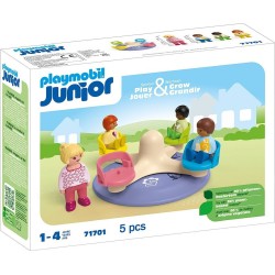Playmobil junior: παιδικό καρουζέλ 71701 4008789717016