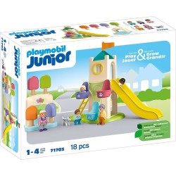 Playmobil Junior: Adventure Tower With Ice Cream Booth 71703 4008789717030
