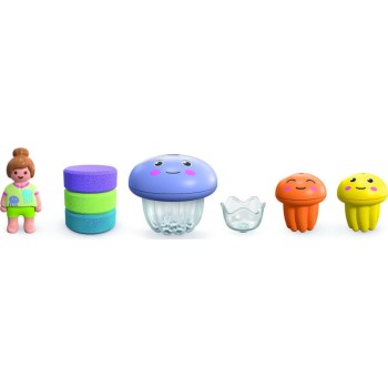 Playmobil Junior & Tinti: Colourful Jelly Fish Family 71439 4008789714398