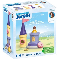 Playmobil Disney Princess Junior & Disney: Belle's Play Tower With Sound 71458 4008789714589