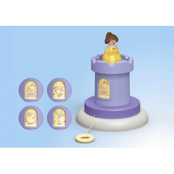 Playmobil Disney Princess Junior & Disney: Ο Μουσικός Πύργος Της Μπελ 71458 4008789714589
