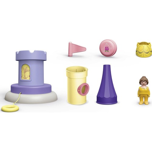 Playmobil Disney Princess Junior & Disney: Belle's Play Tower With Sound 71458 4008789714589