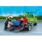Playmobil Όχημα Με Τρέιλερ Και Χλοοκοπτικό Τρακτέρ 6111 4008789061119