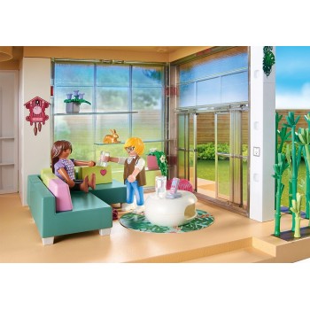 Playmobil Living House With Winter Garden 71607 4008789716071