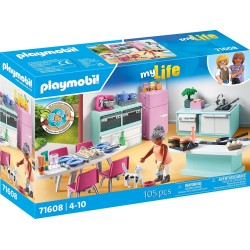 Playmobil Μοντέρνα Κουζίνα Με Τραπεζαρία 71608 4008789716088