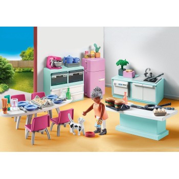 Playmobil Kitchen With Dining Place 71608 4008789716088