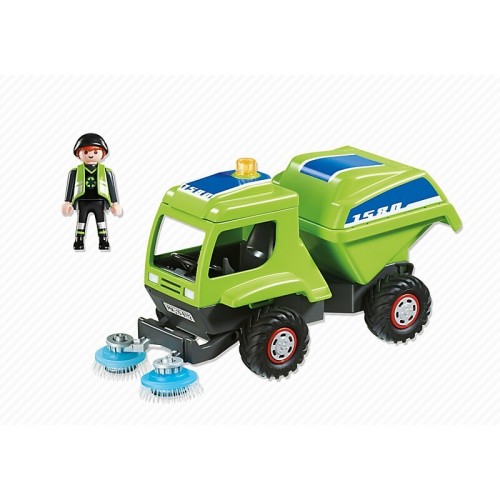 Playmobil Όχημα Καθαρισμού Δρόμων 6112 4008789061126