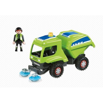 Playmobil Όχημα Καθαρισμού Δρόμων 6112 4008789061126