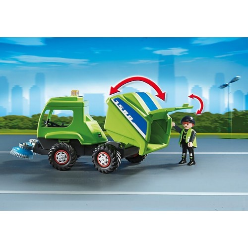 Playmobil Όχημα Καθαρισμού Δρόμων 6112 4008789061126