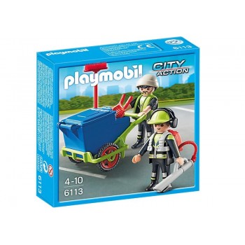 Playmobil Ομάδα Οδοκαθαριστών 6113 4008789061133